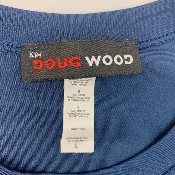 Doug Wood Tank Top Mens L Large Navy Confront The Beast Sleeveless Workout Gym - Picture 4 of 10
